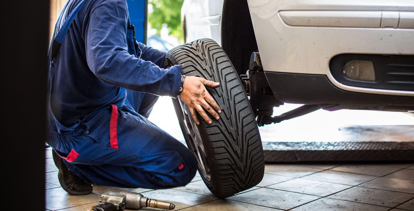 Our tire experts are hard at work